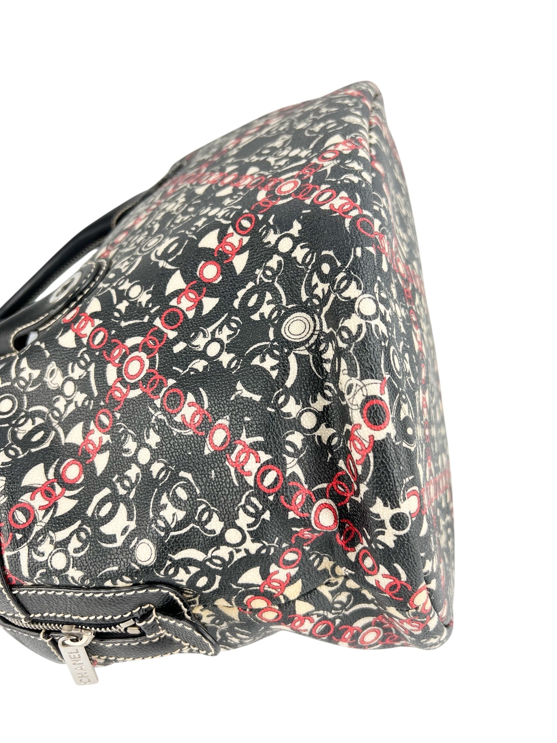 Chanel Black Coco Travel Bowler