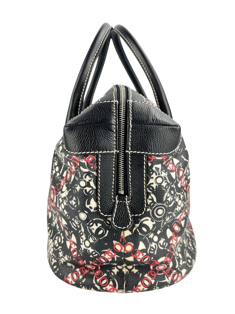 Chanel Black Coco Travel Bowler