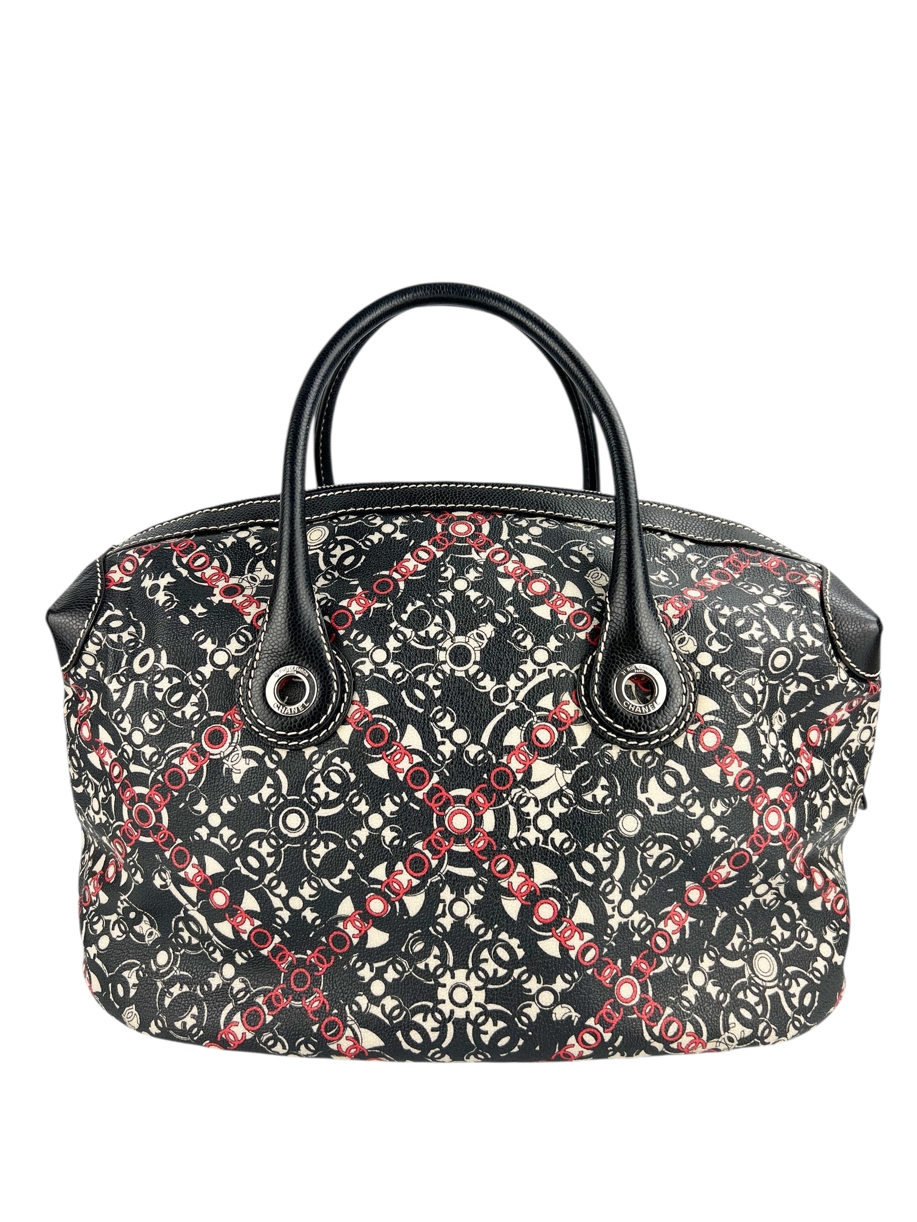 Chanel Black Coco Travel Bowler