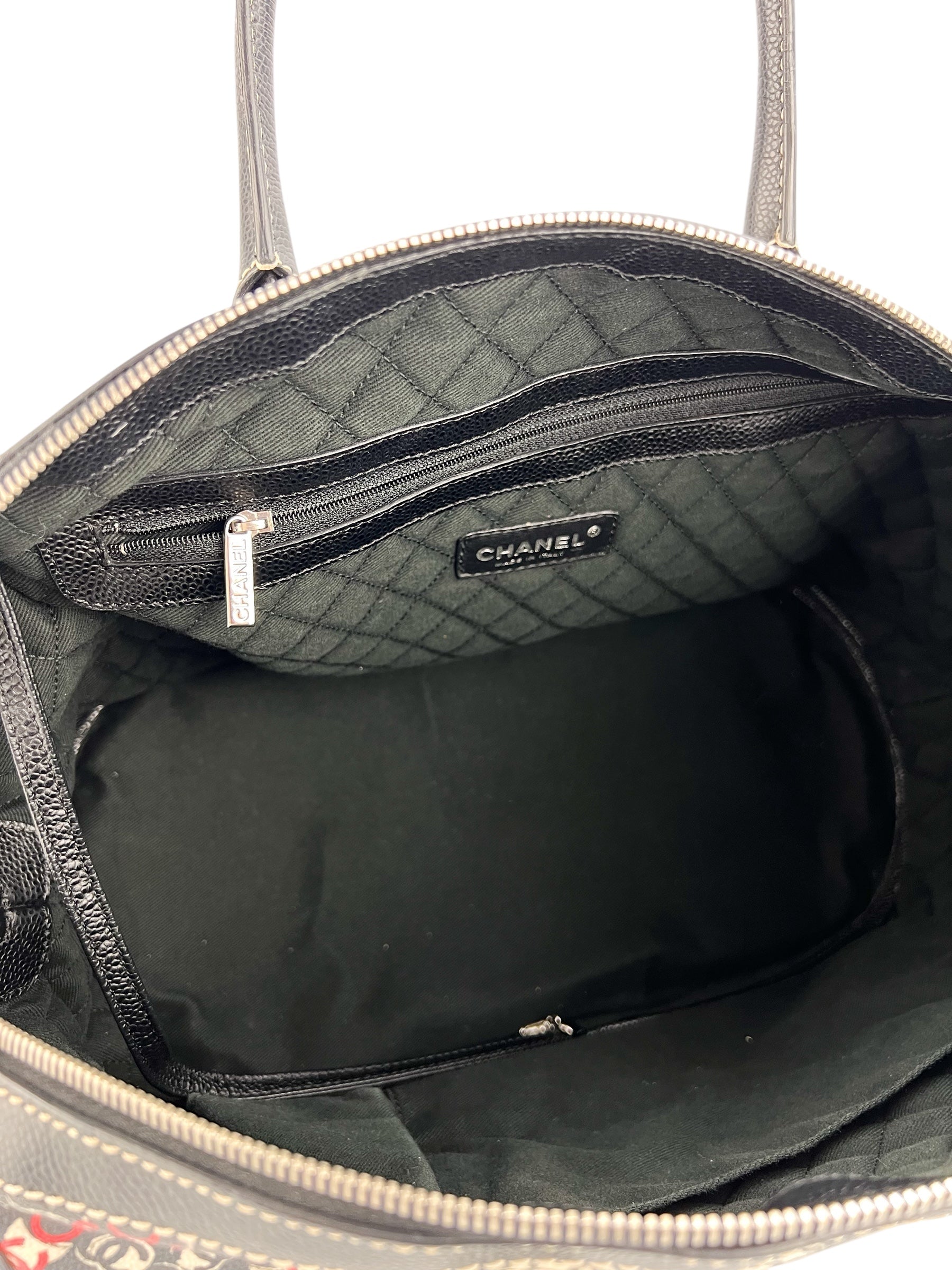 Chanel Black Coco Travel Bowler