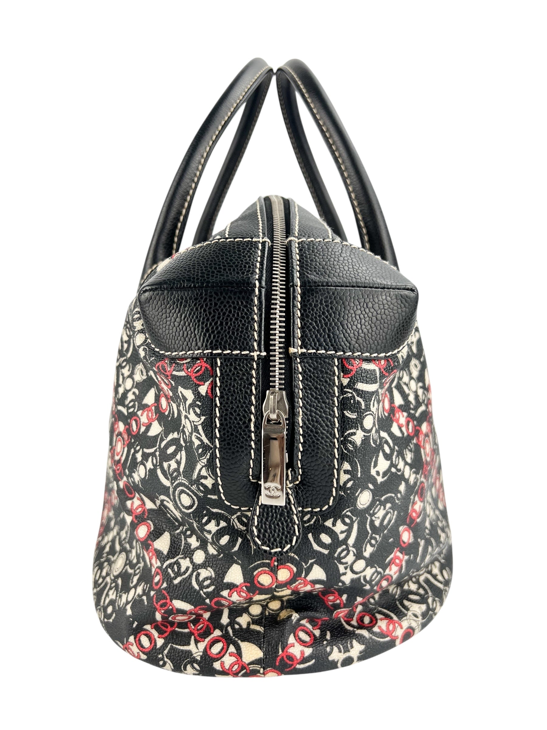 Chanel Black Coco Travel Bowler