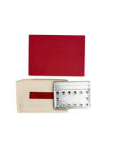 Valentino Silver Rockstud Card Holder (FULL SET)