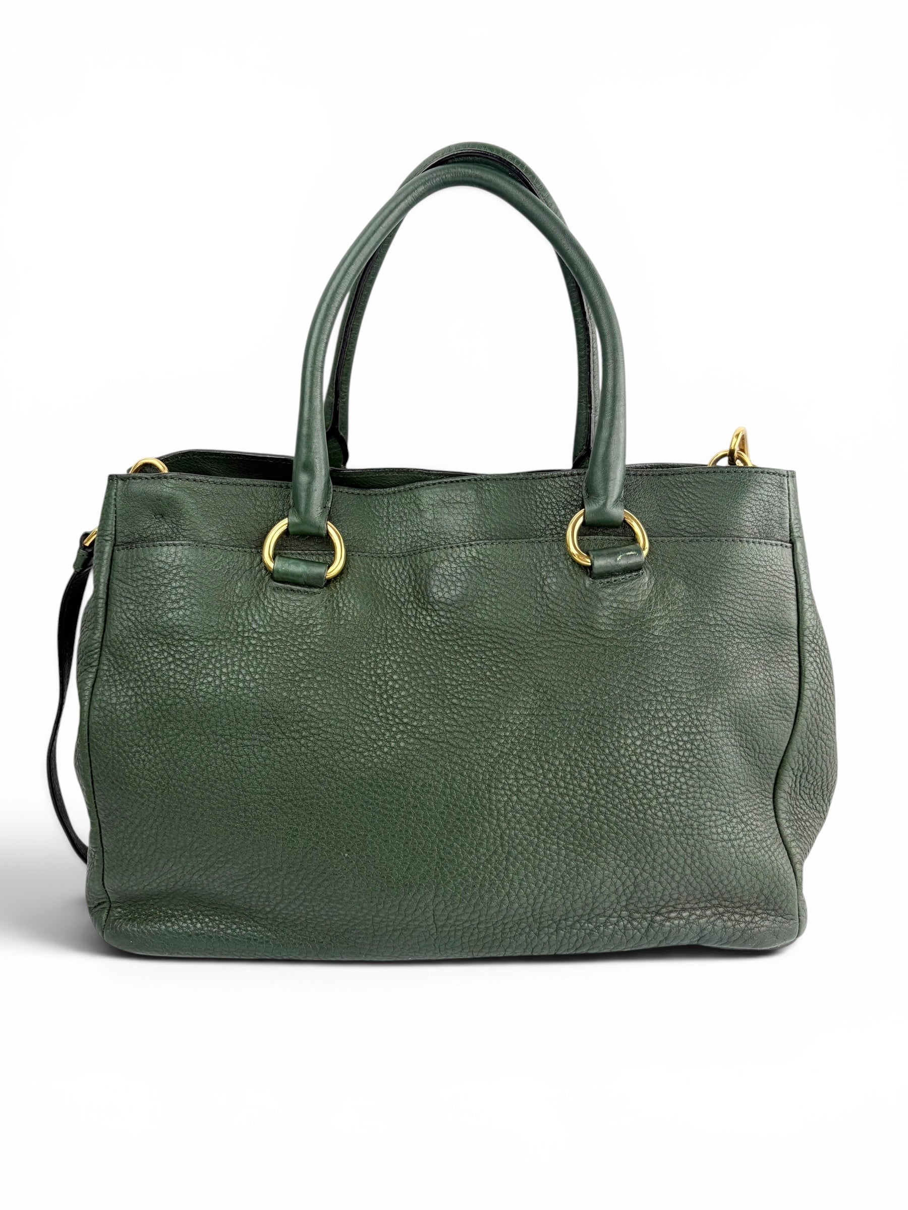 prada-forest-green-leather-two-way-tote-large-2