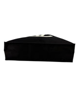 Chanel Black Canvas CC Vintage Chain Tote