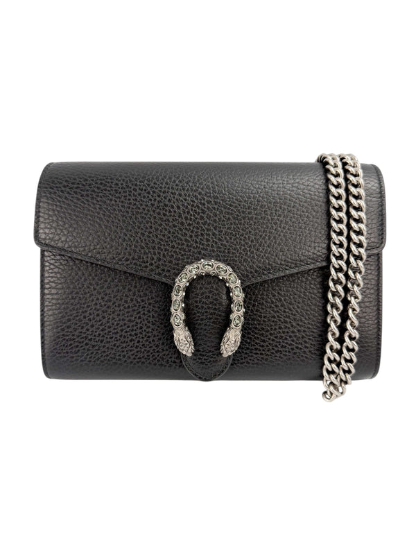 Gucci Black Dionysus Wallet on Chain
