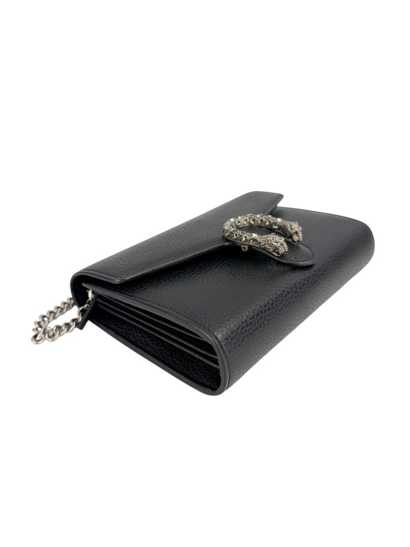 Gucci Black Dionysus Wallet on Chain