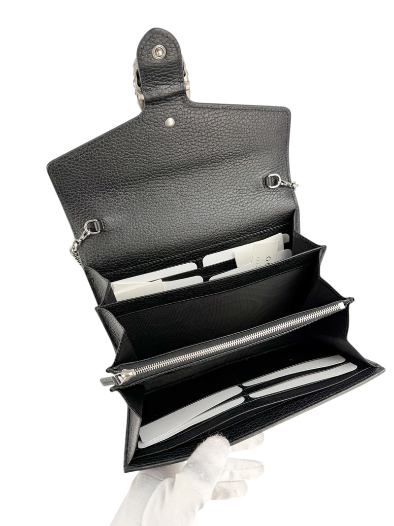 Gucci Black Dionysus Wallet on Chain