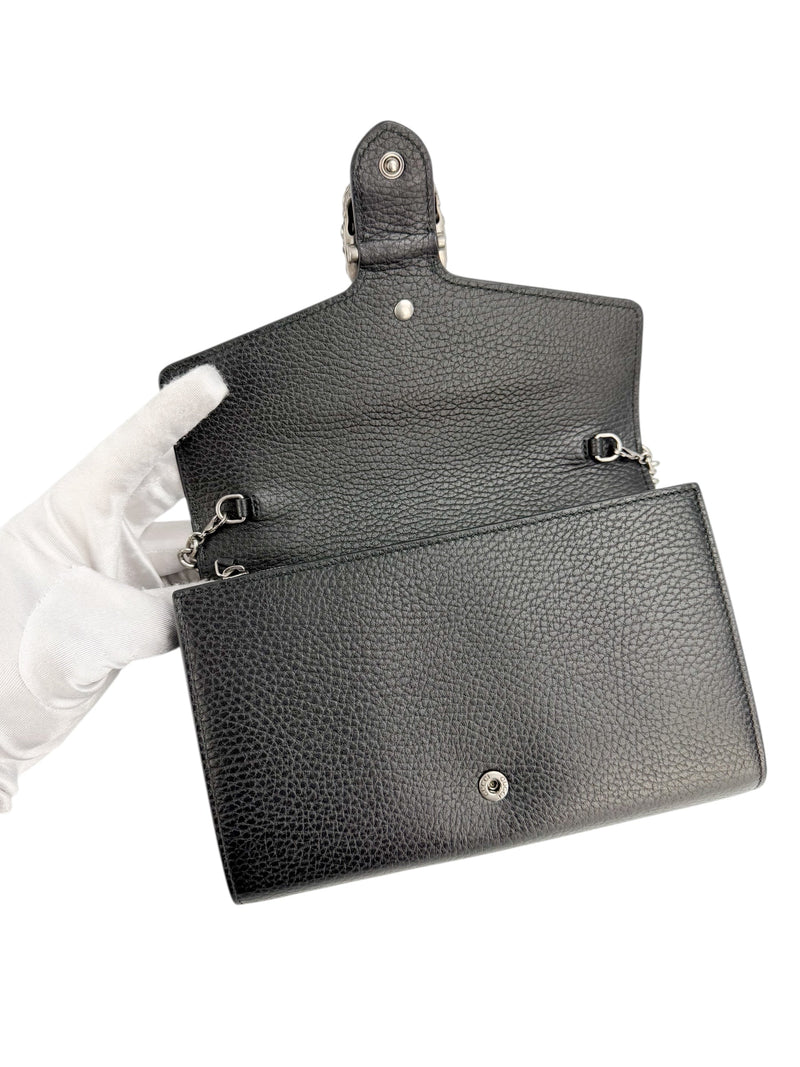 Gucci Black Dionysus Wallet on Chain