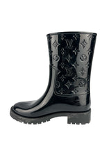 Louis Vuitton Black Rain Boots Size 39