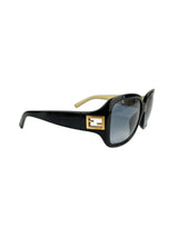 Fendi Black Vintage Sunglasses