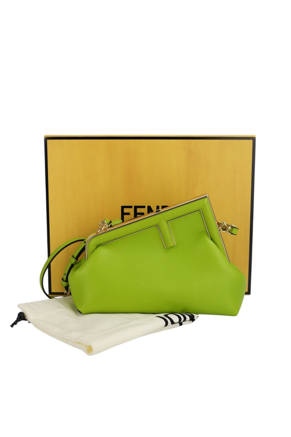 Fendi Wasabi Green Leather First Bag