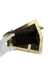 Fendi Wasabi Green Leather First Bag