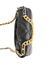 Chanel 19 Black Lambskin Small (Full Set)