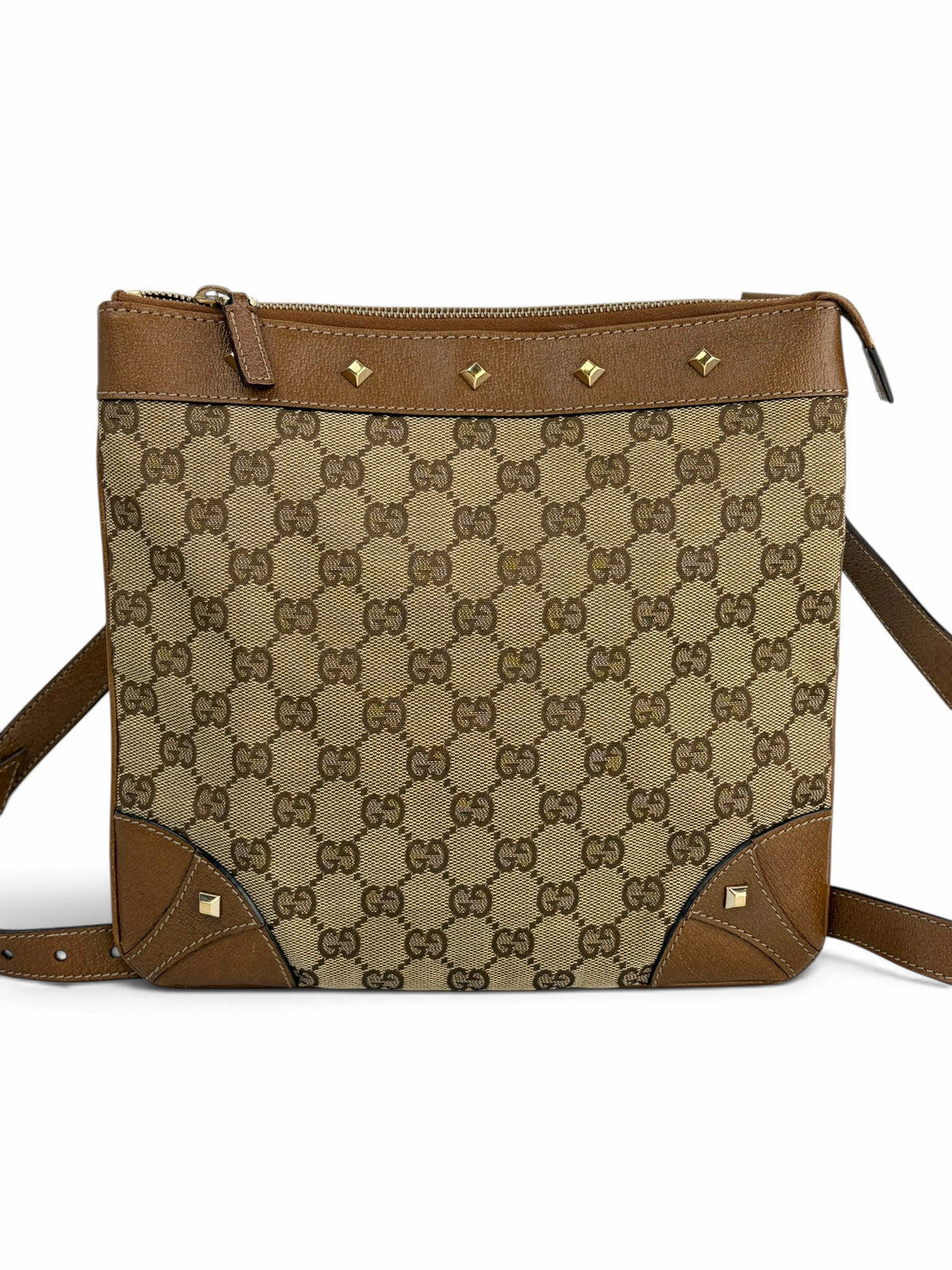 gucci-brown-monogram-stud-zip-crossbody--0