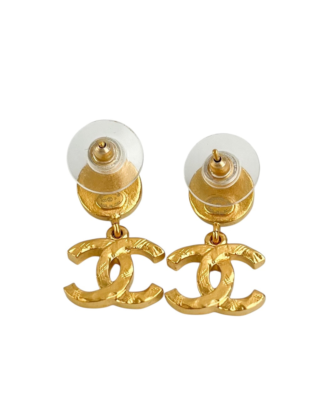 Chanel Crystal & Dangling CC Earrings (FULL SET)