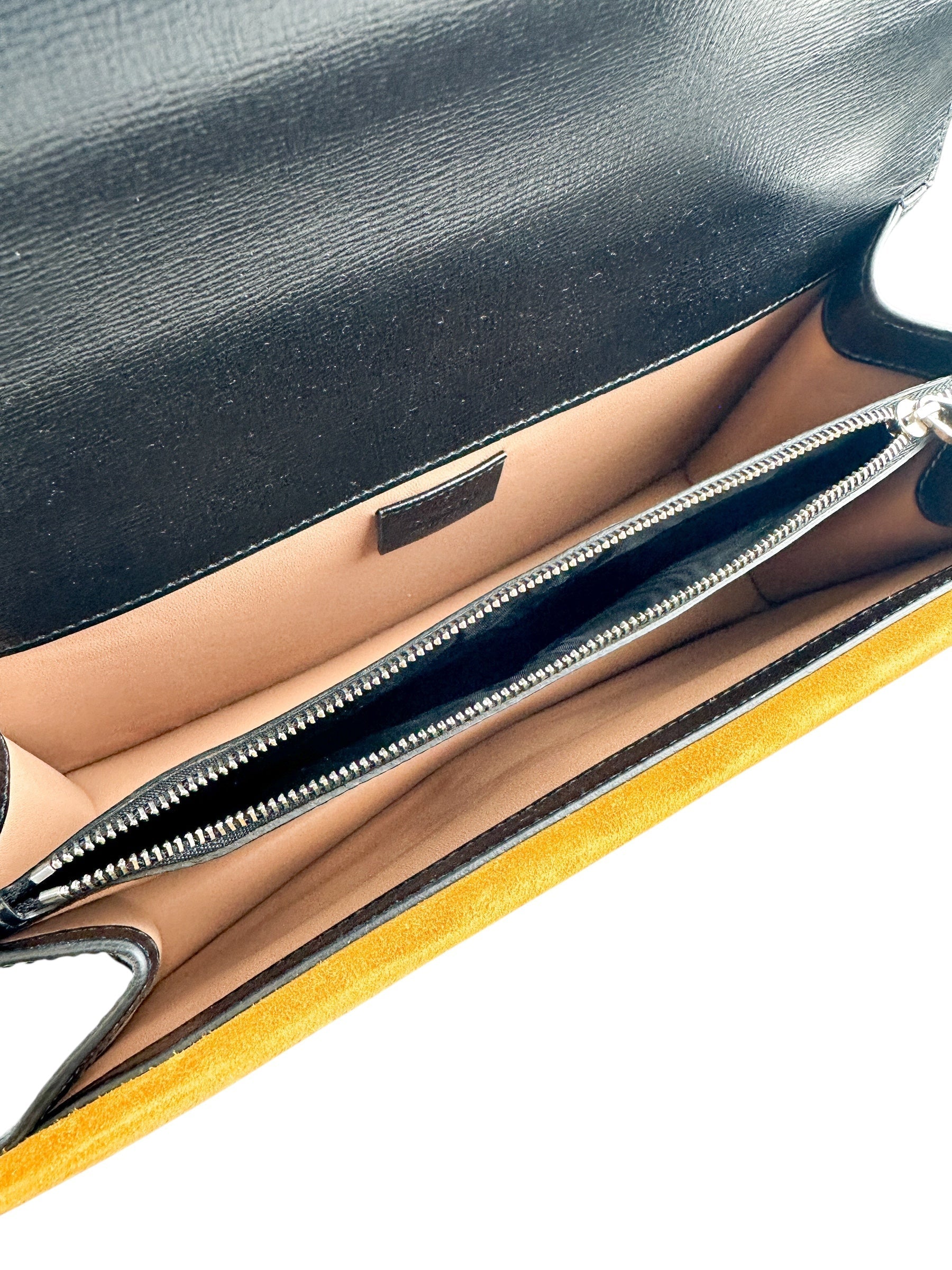 Gucci Snakeskin Black Dionysus Shoulder Bag