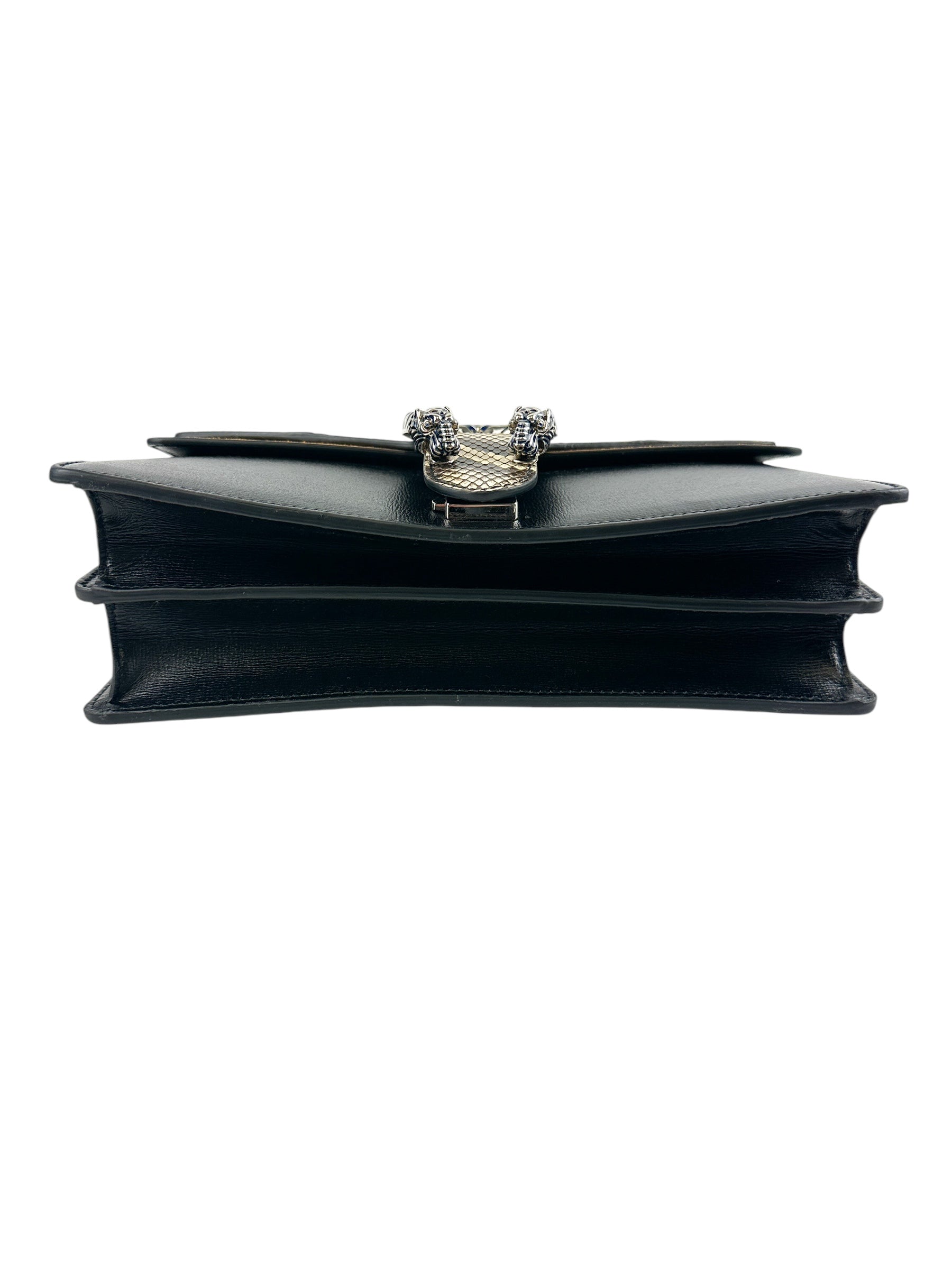 Gucci Snakeskin Black Dionysus Shoulder Bag