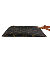 Louis Vuitton Monogram Zip Pouch Wristlet