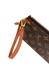 Louis Vuitton Monogram Zip Pouch Wristlet