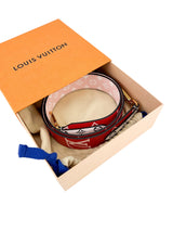 Louis Vuitton Monogram Red & Pink Shoulder Strap