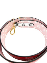 Louis Vuitton Monogram Red & Pink Shoulder Strap