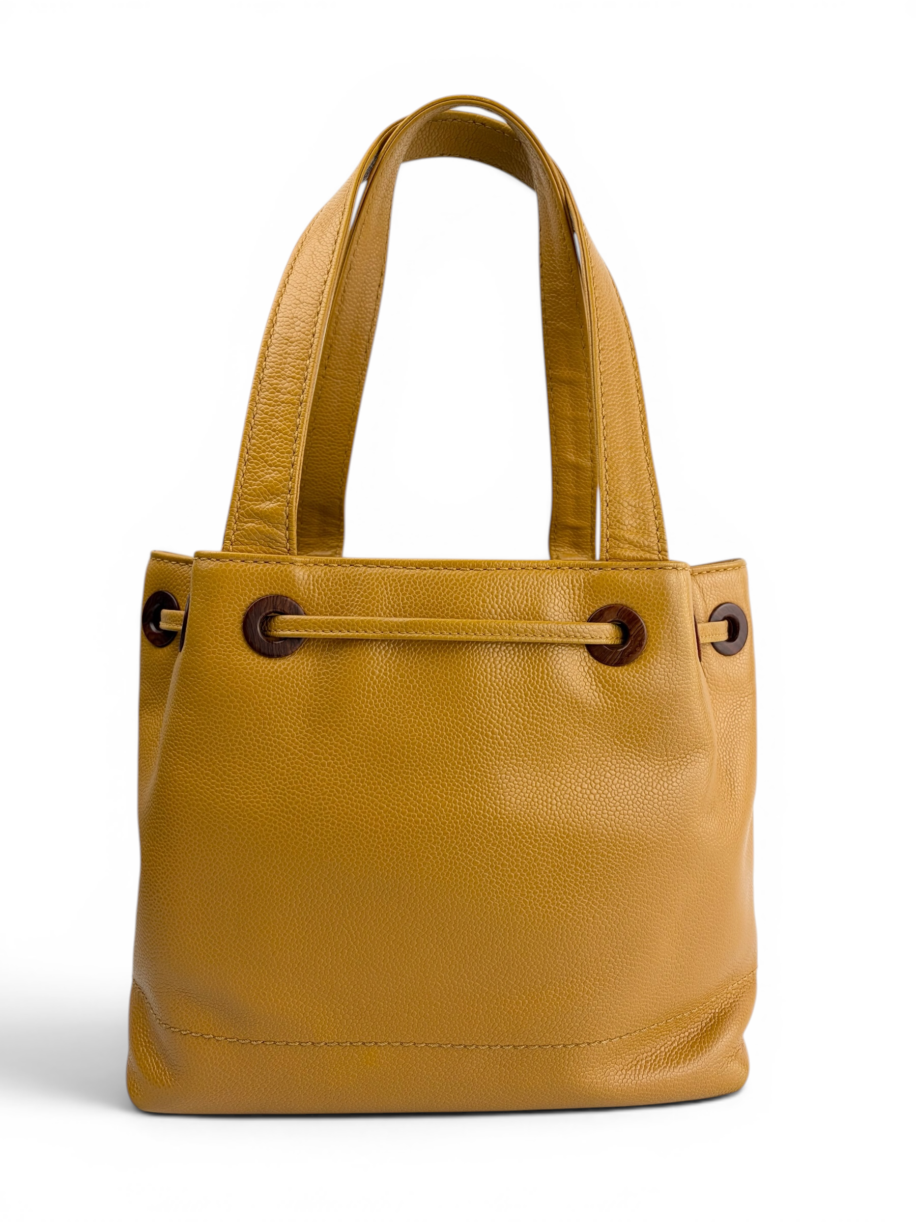 chanel-vintage-golden-yellow-caviar-drawstring-tote-2