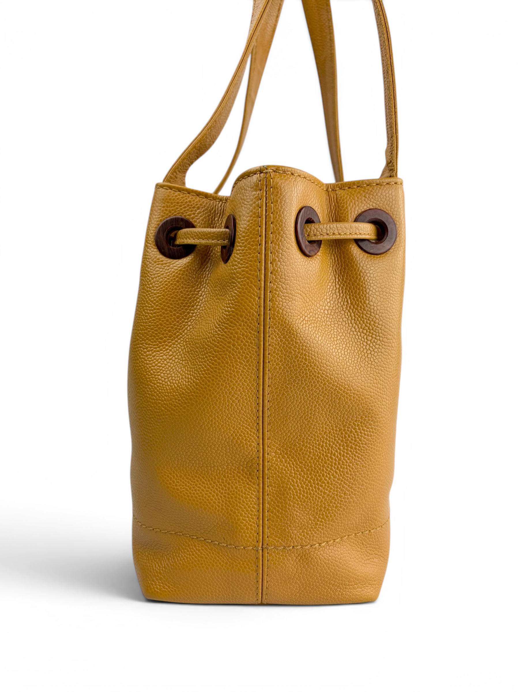 chanel-vintage-golden-yellow-caviar-drawstring-tote-1