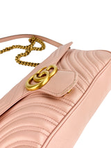 Gucci Marmont Pink Leather Flap