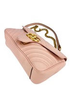 Gucci Marmont Pink Leather Flap