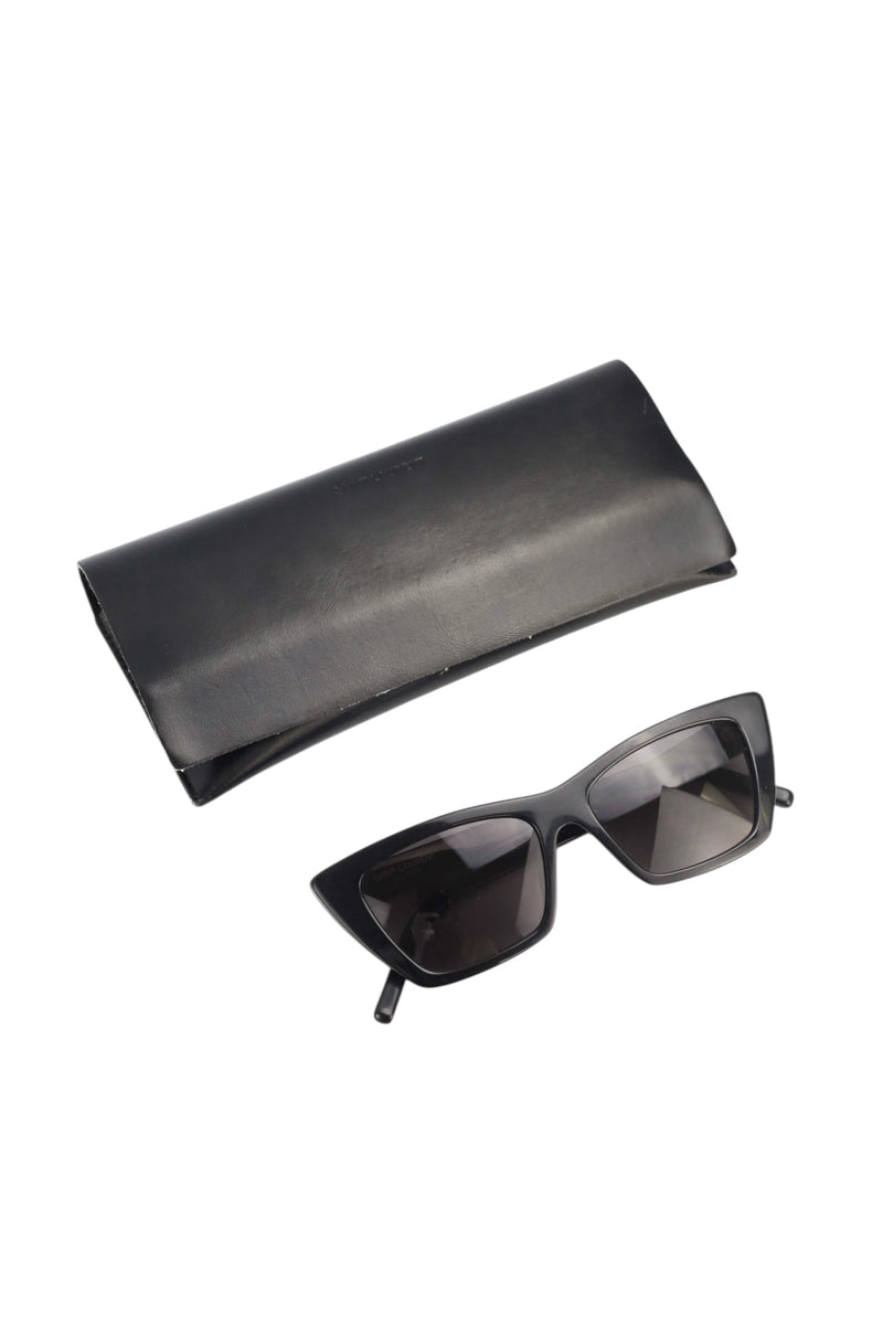 Saint Laurent Rectangle Cateye Sunglasses
