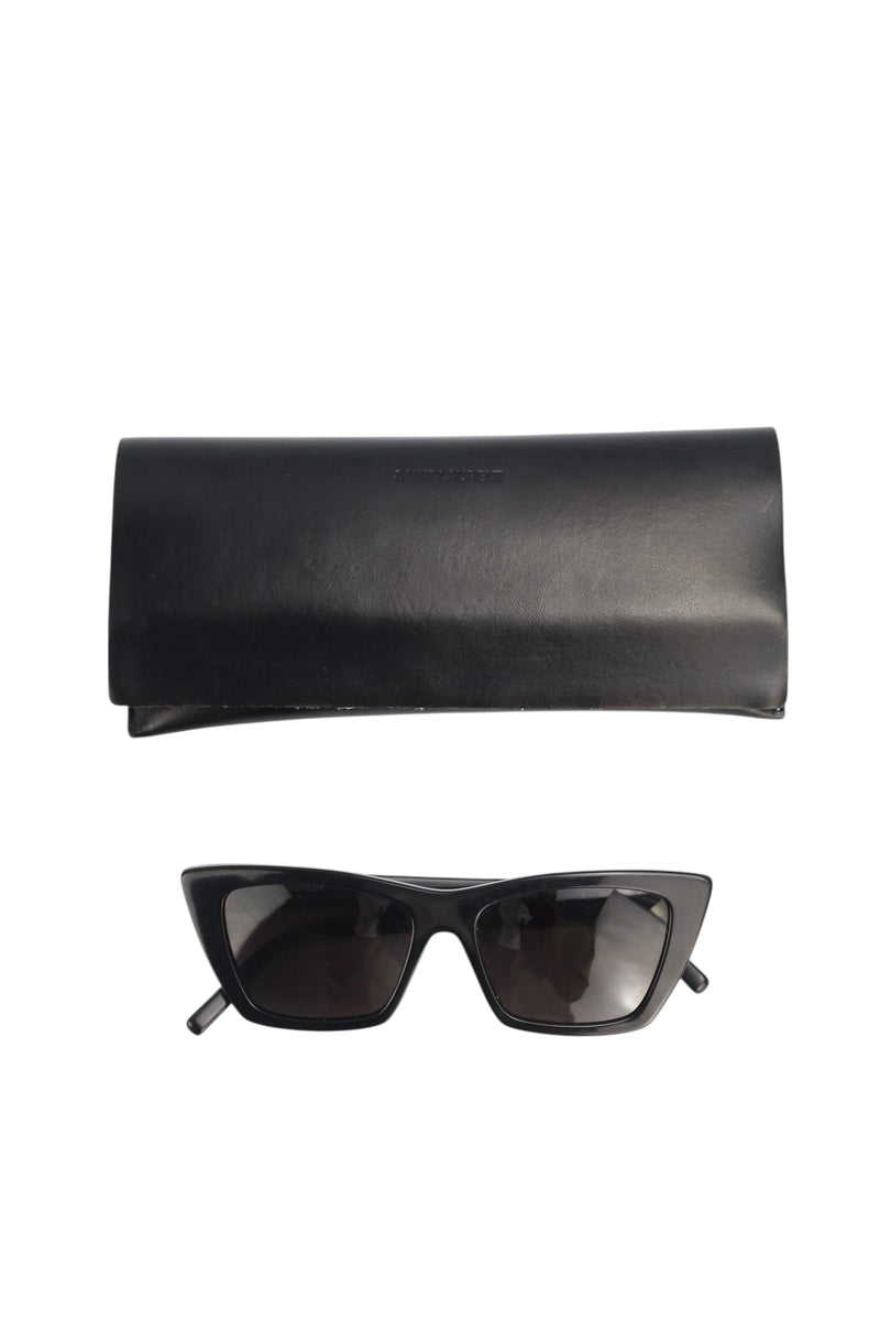 Saint Laurent Rectangle Cateye Sunglasses