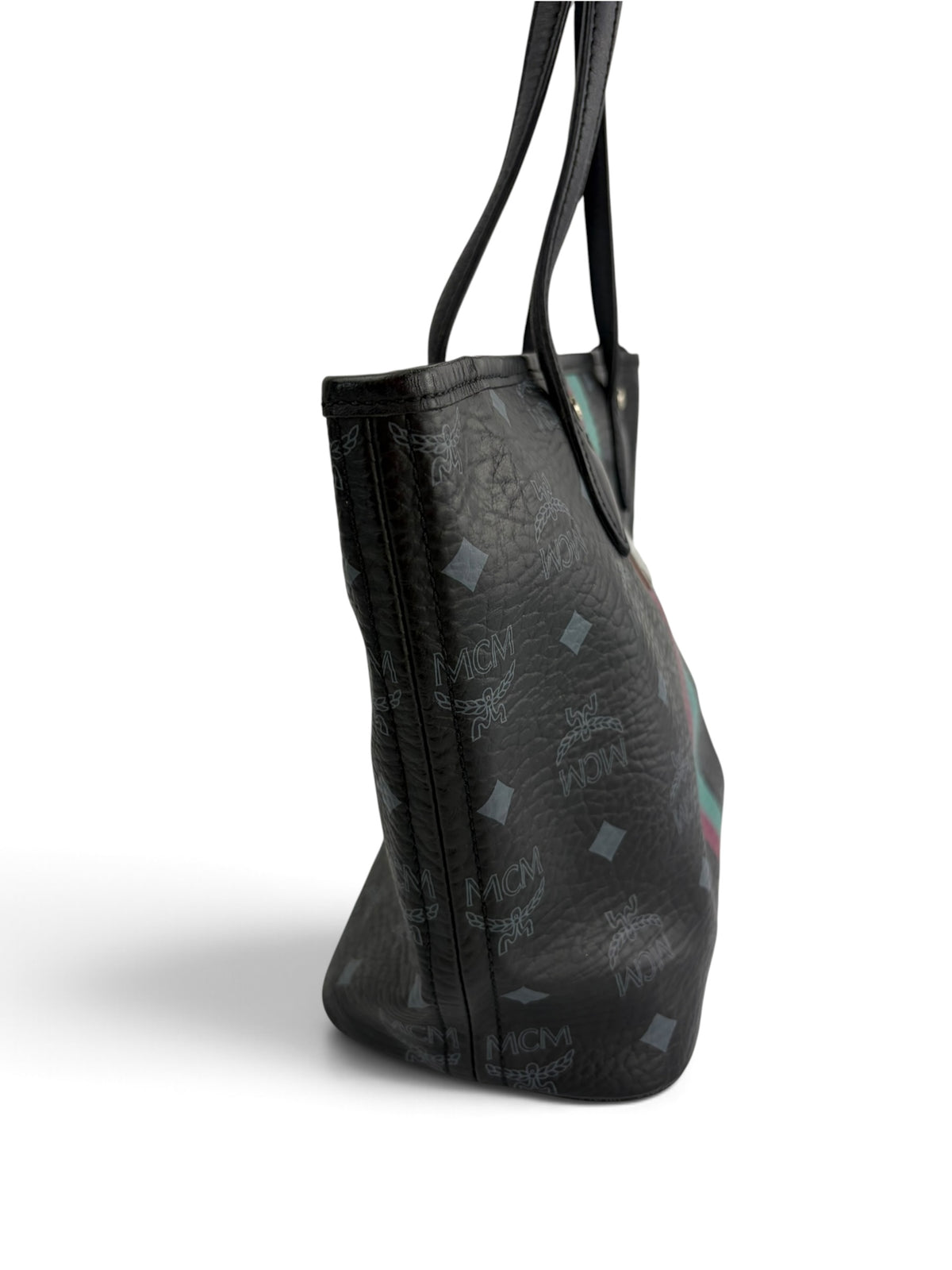 mcm-black-visetos-stripe-small-tote--1