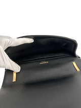 Burberry Black Patent Quilted Lola Horseferry W/ Duster