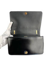 Burberry Black Patent Quilted Lola Horseferry W/ Duster