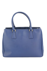 Prada Navy Blue Saffiano Leather Tote