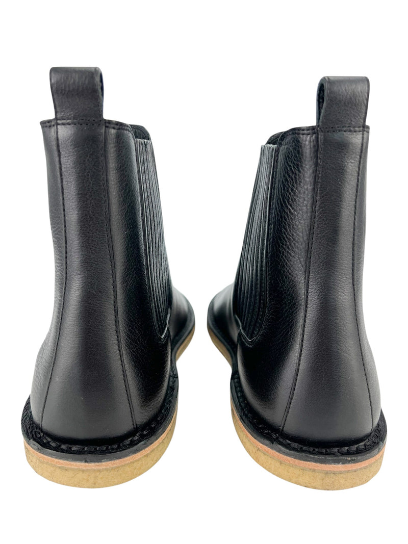 Saint Laurent Black Chelsea Men's Boot 43