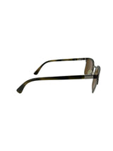 Prada Polarized Brown Metal Wayfarer Sunglasses