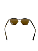 Prada Polarized Brown Metal Wayfarer Sunglasses