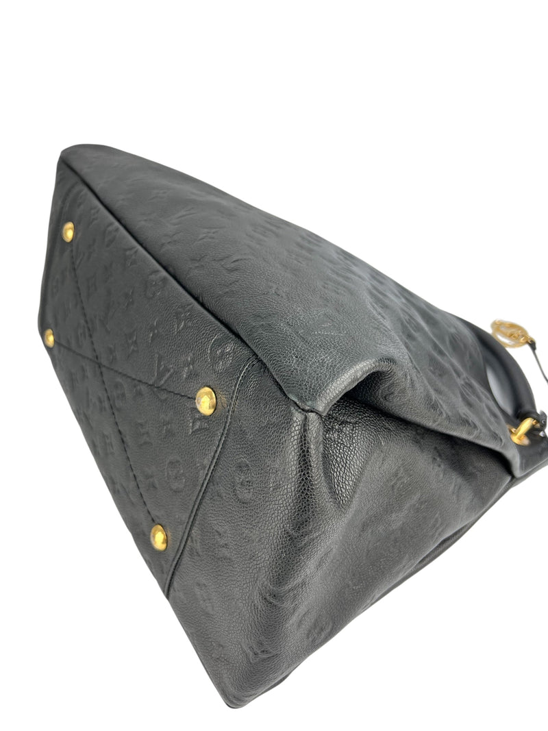 Louis Vuitton Black Empreinte Artsy MM Full Set