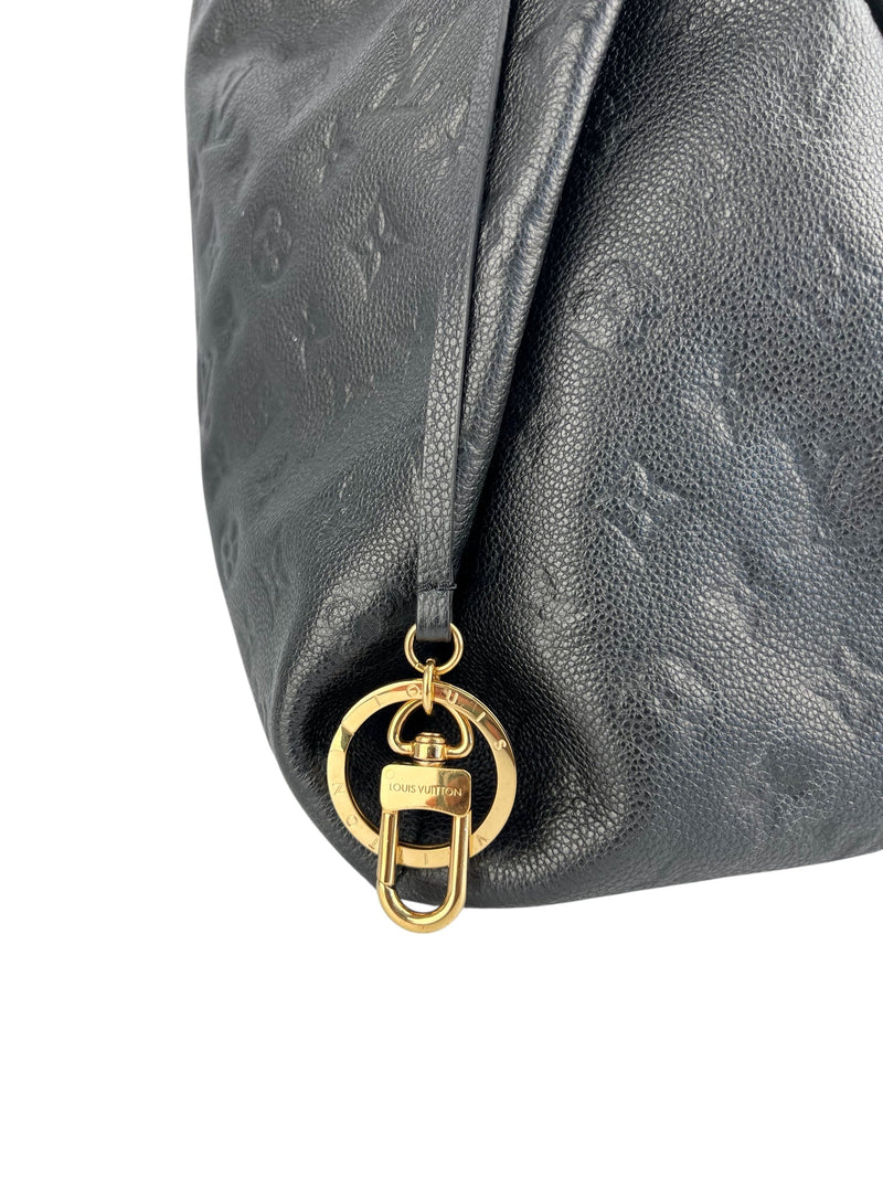 Louis Vuitton Black Empreinte Artsy MM Full Set