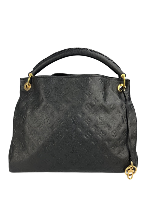 Louis Vuitton Black Empreinte Artsy MM Full Set