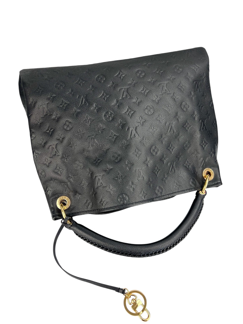 Louis Vuitton Black Empreinte Artsy MM Full Set