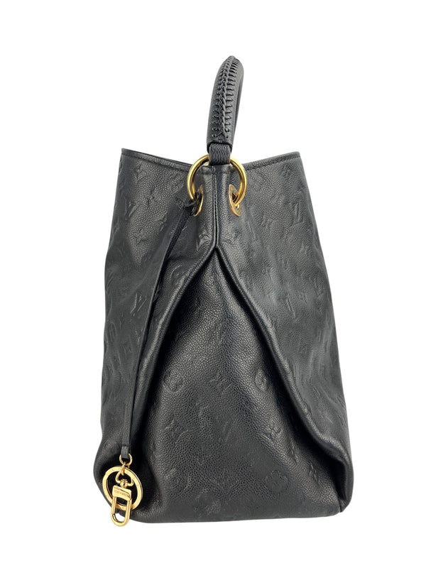 Louis Vuitton Black Empreinte Artsy MM Full Set