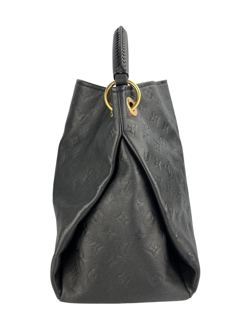 Louis Vuitton Black Empreinte Artsy MM Full Set