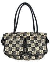 Chanel Camellia Rare CC Motif Canvas Tote