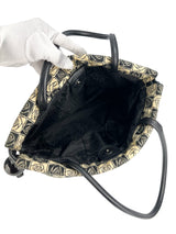 Chanel Camellia Rare CC Motif Canvas Tote