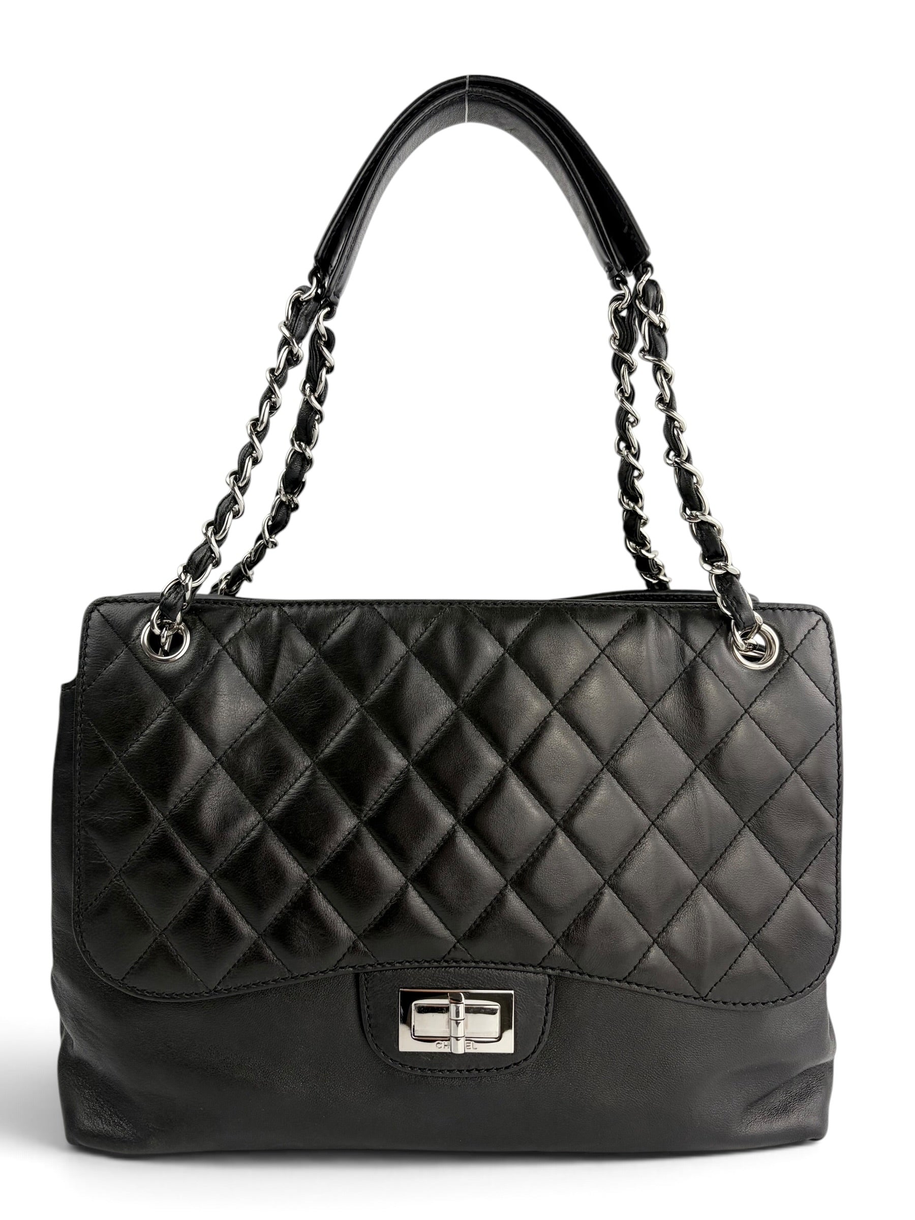 chanel-black-leather-reissue-flap-tote-0