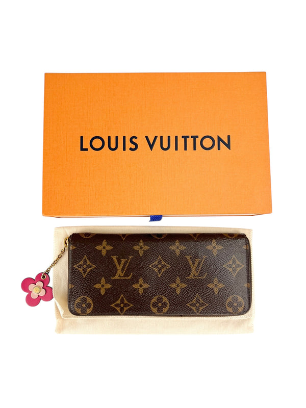 Louis Vuitton Monogram Clemence Blooming Wallet