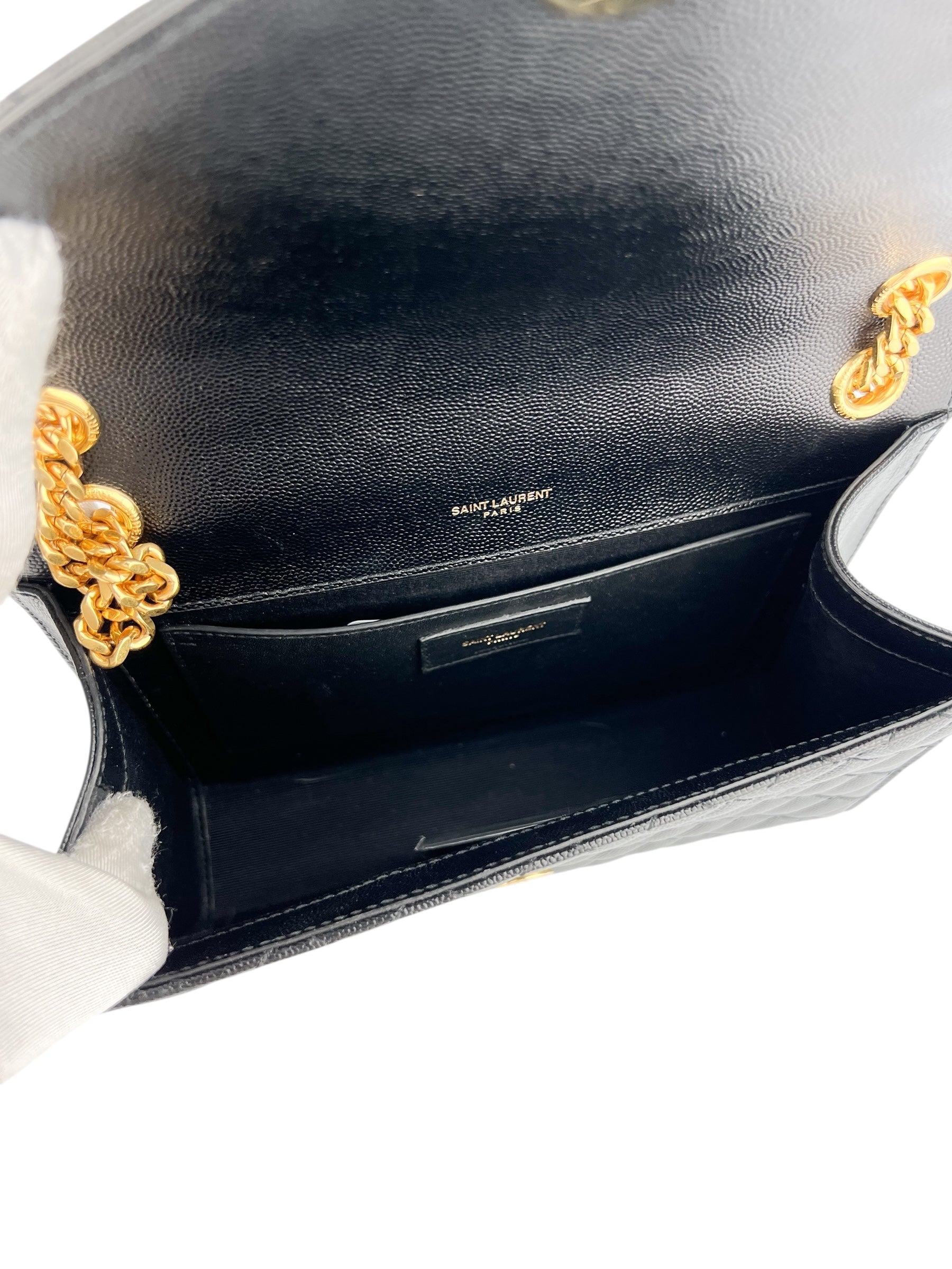 saint-laurent-black-envelope-poudre-leather-flap-bag-12