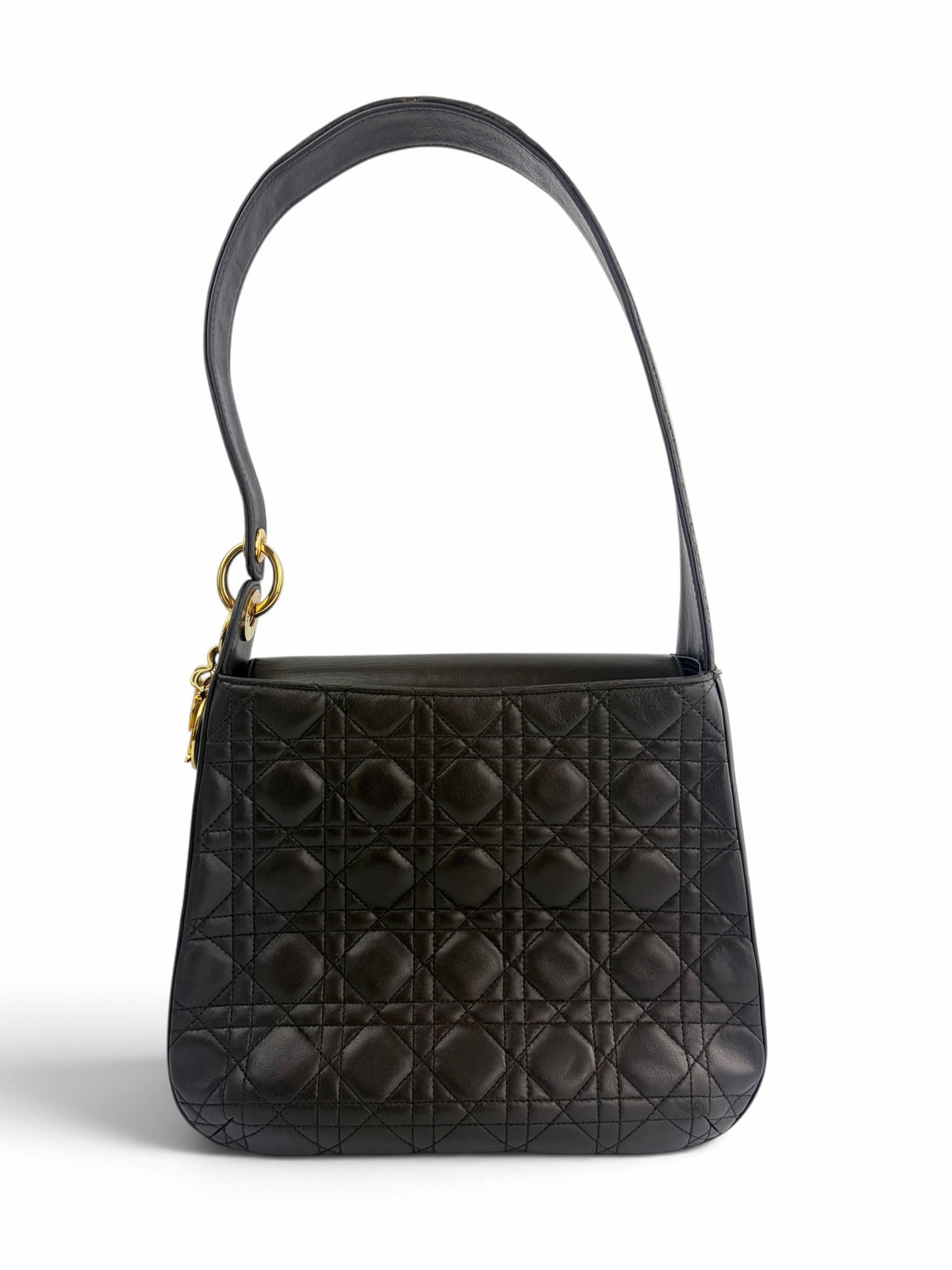 christian-dior-vintage-chocolate-brown-leather-shoulder-bag-0